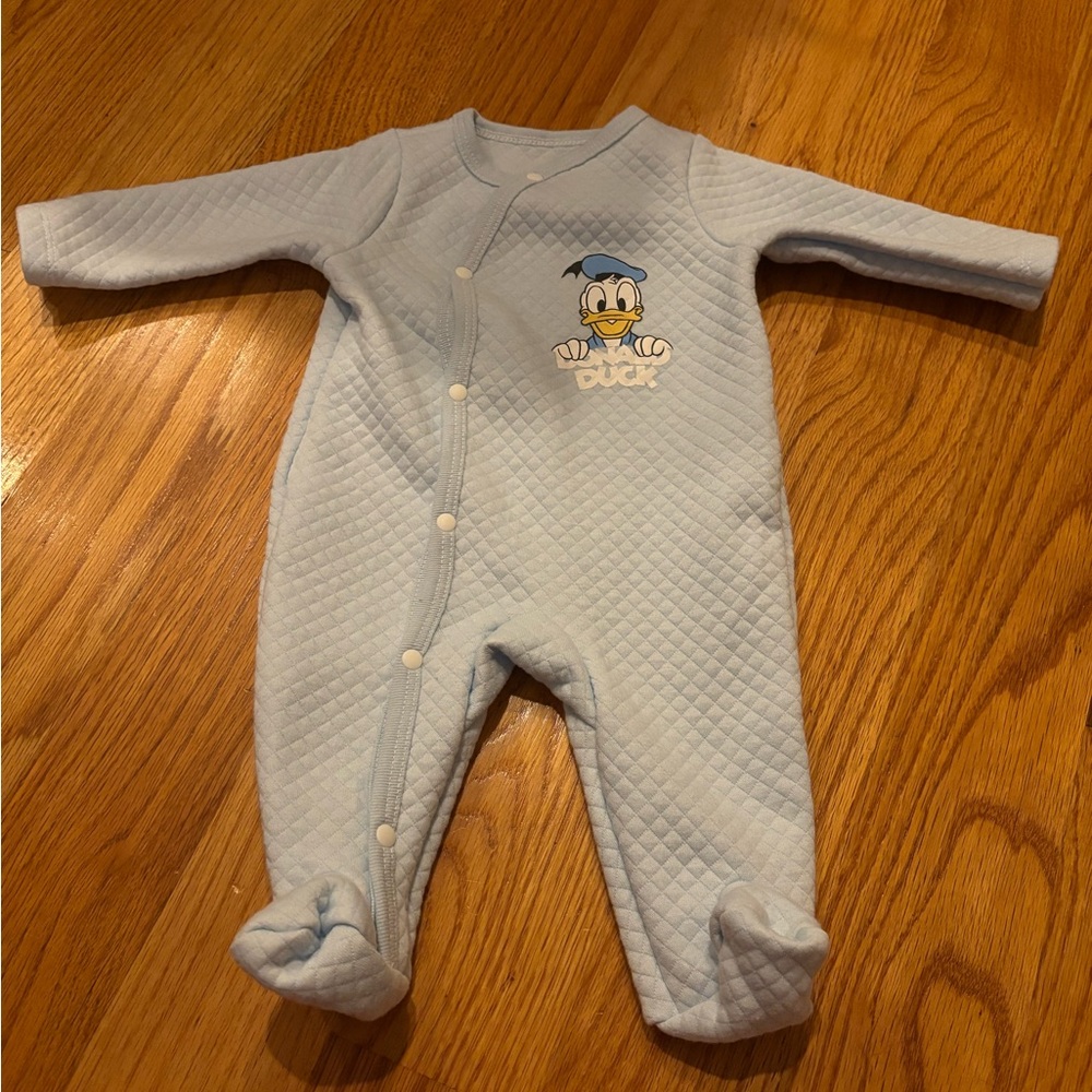 NEVER Used Donald Duck Disney Pixar Footie! 0 months